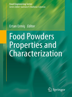 cover image of Food Powders Properties and Characterization